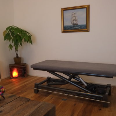 Behandlungsraum für Osteopathie in Landshut